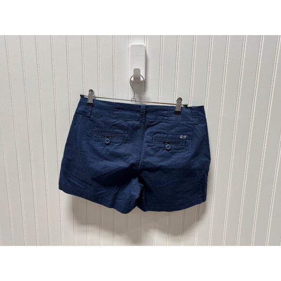 Vineyard Vines Blue Blazer 3.5" Every Day Short Women Size 4 - Picture 4 of 5